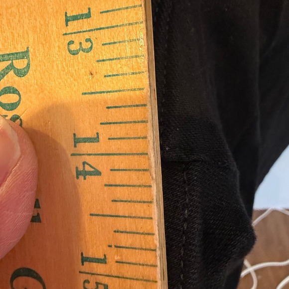 Good American Fit For Success Denim Jumpsuit Women 2XL Black Stretch Minimalist - Picture 15 of 16